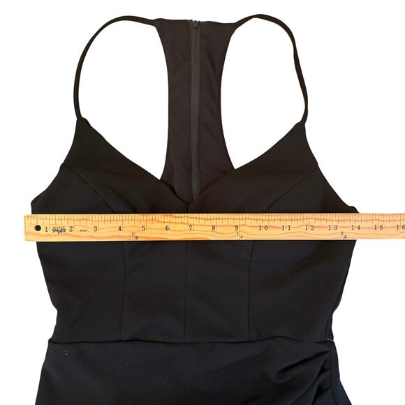 NWT B. Smart Black Bodycon Dress Tulip Hem Racerback Juniors Size 7 HOCO - Picture 13 of 15